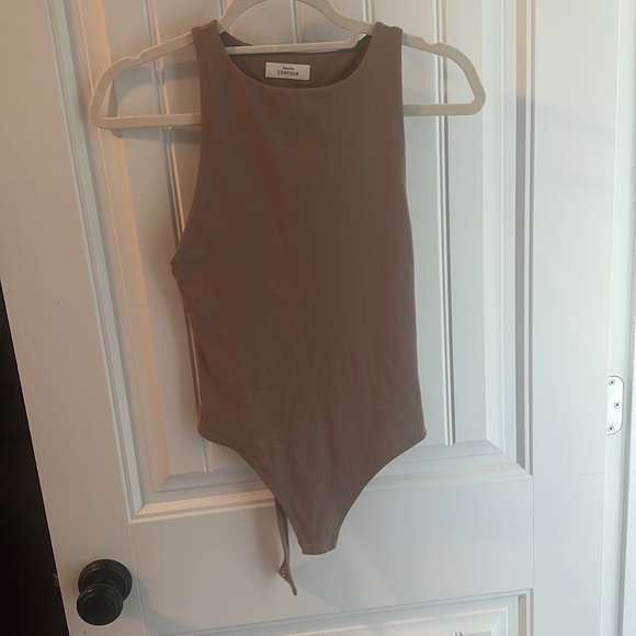 Babaton contour beige body suit size small - Picture 1 of 2